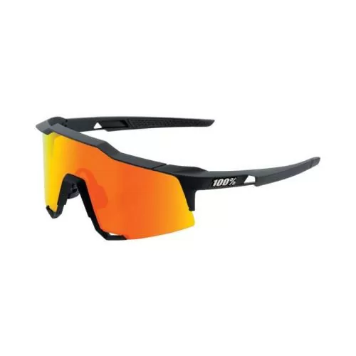 Speedcraft Tall Soft Tact Black HiPER Red Multilayer Mirror Lens