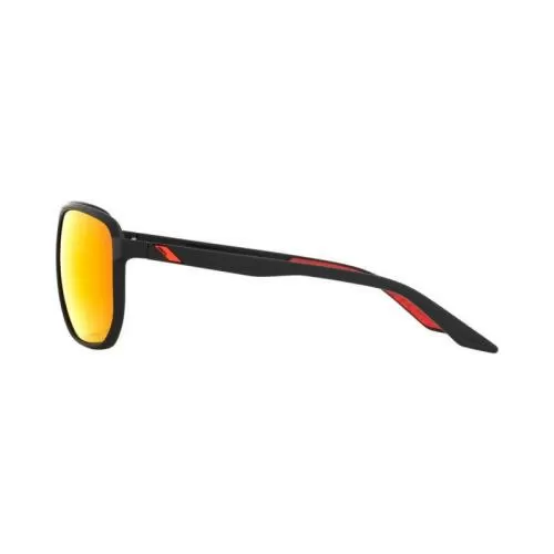 Konnor Soft Tact Black HiPER Red Multilayer Mirror Lens