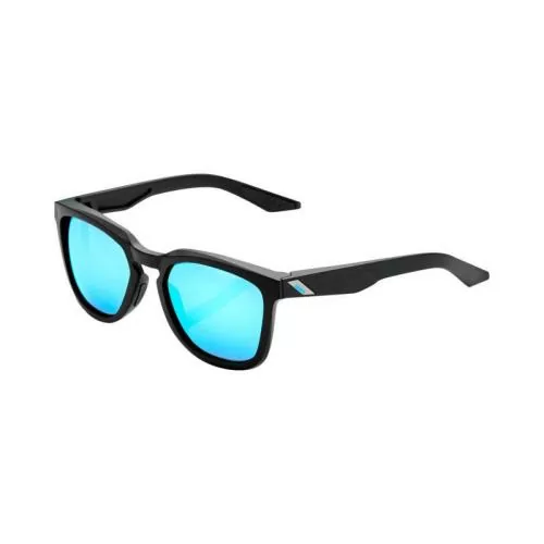Hudson Matte Black HiPER Blue Multilayer Mirror Lens