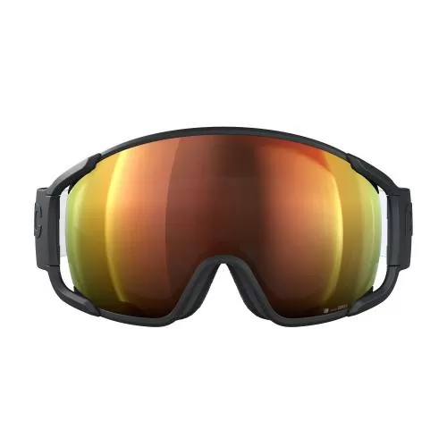 POC Skibrille Zonula Clarity - Uranium Black, Partly Sunny Orange