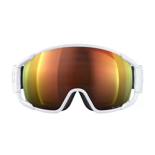 POC Goggles Zonula Clarity - Hydrogen White, Partly Sunny Orange