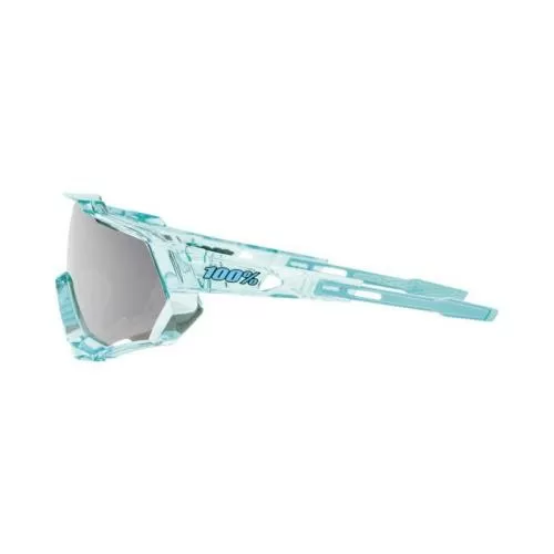 100% Speedtrap Brille Polished Transl Mint