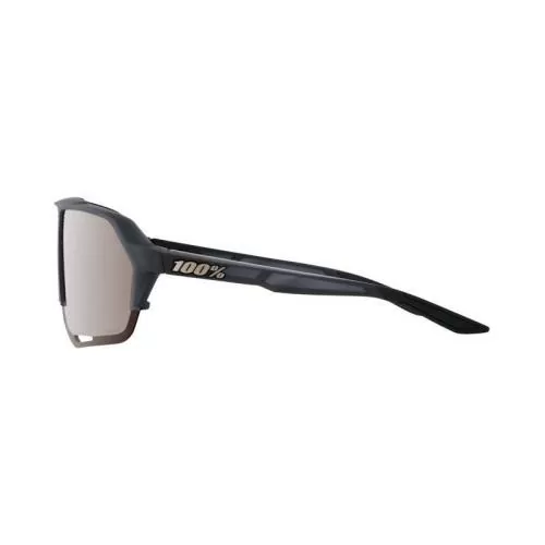 100% Sonnenbrille Norvik - Soft Tact Crystal Black