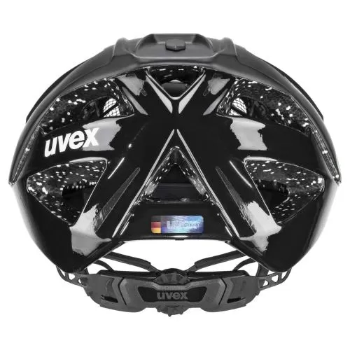 Uvex Gravel X Velohelm - Black-Skyfall Mat