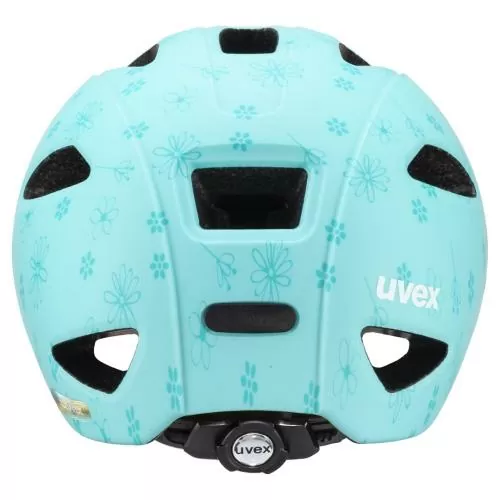 Uvex Oyo Style Kinder Velohelm - Flowers Cyan Mat