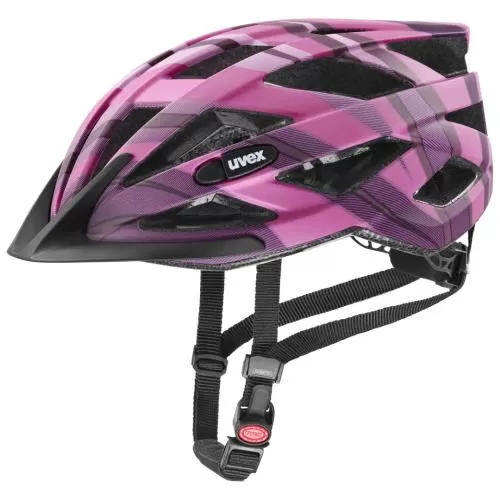 Uvex Air Wing CC Bike Helmet - Plum-Pink Mat