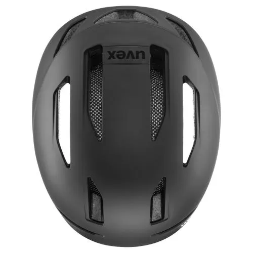 Uvex Urban Planet Bike Helmet - Black Mat