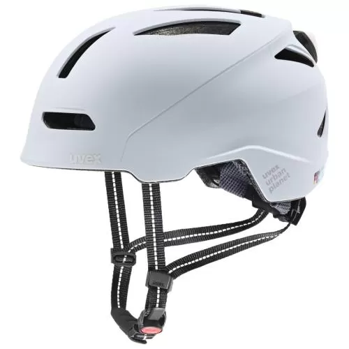 Uvex Urban Planet LED Bike Helmet - Cloud Mat