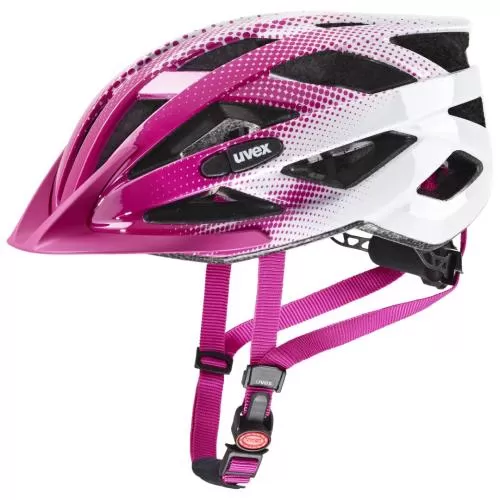Uvex Air Wing Bike Helmet - Pink-White
