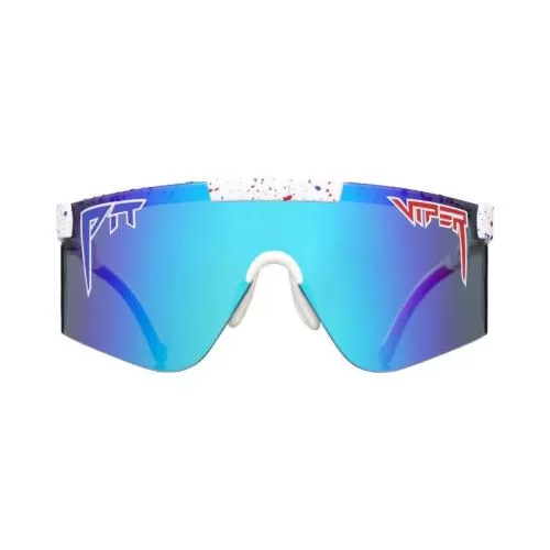 Pit Viper The Merika 2000 Sun Glasses - White Blue