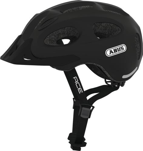Preview: ABUS Velohelm Kinder Youn-I ACE - Velvet Black