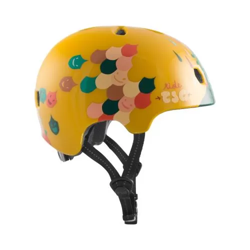 TSG Bike Helmet Meta Graphic Design - Happy Leavs