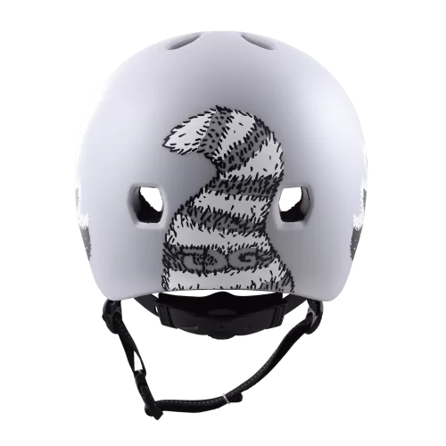 TSG Velohelm Kinder Meta Graphic Design - raccoon