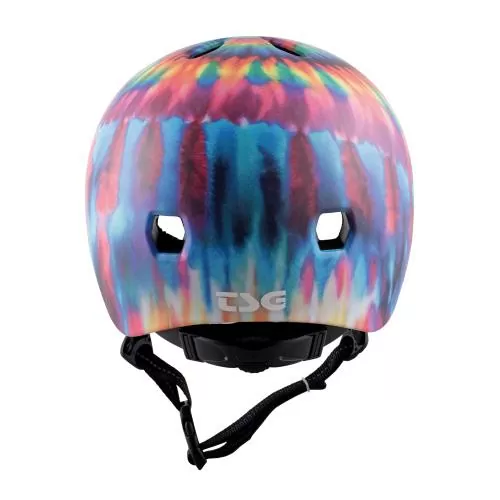 TSG Velo Helmet Meta Graphic Design - tie-dye