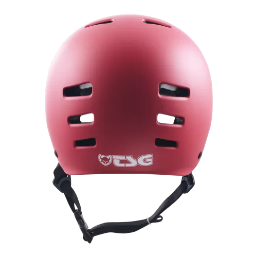 TSG Velo Helmet Evolution Solid Color - satin gentle red