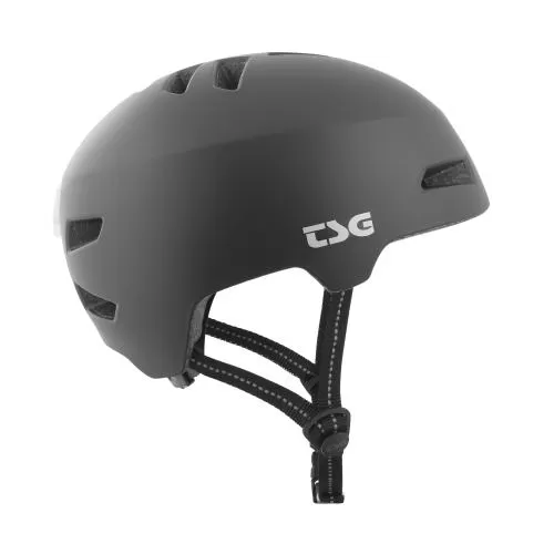 TSG Bike Helmet Status Solid Color - Black Satin