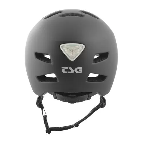TSG Bike Helmet Status Solid Color - Black Satin