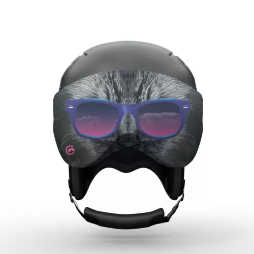 Gogglesoc Bad Kitty Visorsoc SCHWARZ