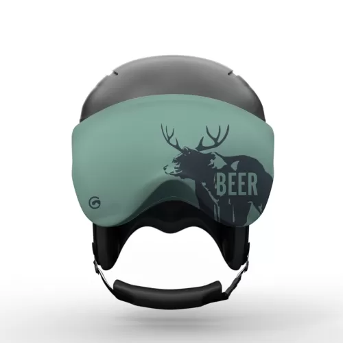 Gogglesoc Beer Visorsoc GRÜN