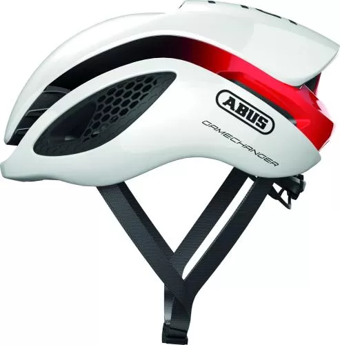 ABUS Bike Helmet GameChanger - White, Red