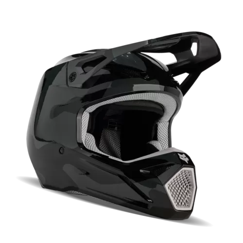 Fox Racing V1 Bnkr Helm SCHWARZ