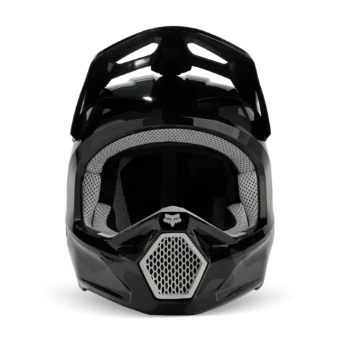Fox Racing V1 Bnkr Helm SCHWARZ