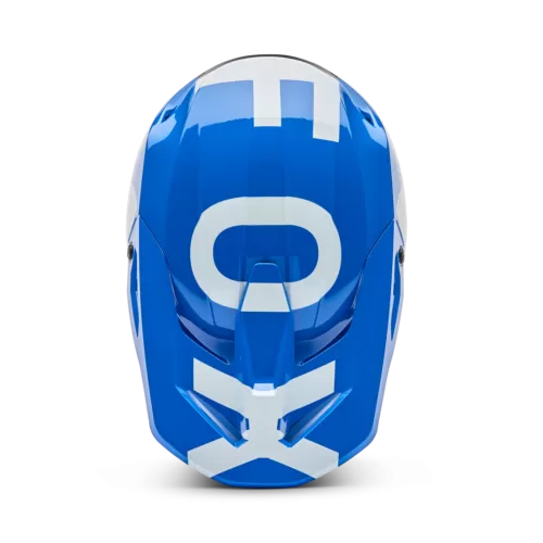 Fox Racing V1 Shield Helm BLAU