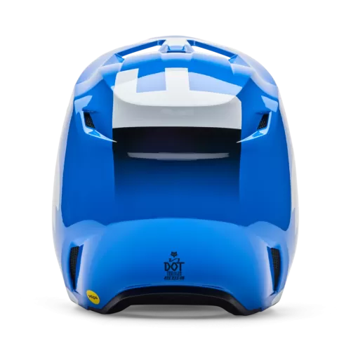 Fox Racing V1 Shield Helm BLAU