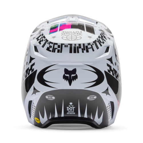 Preview: Fox Racing V1 Image Cosmo Helm WEISS