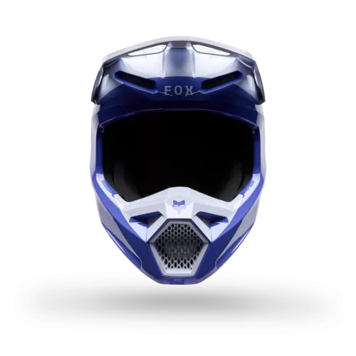 Fox Racing Yth V1 Noble Helm BLAU