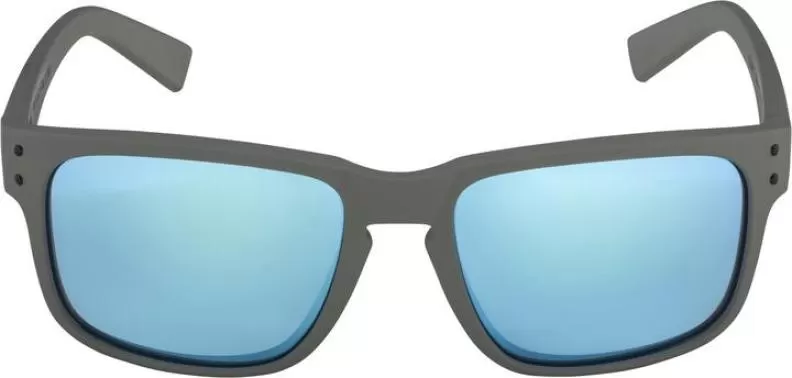 Alpina KOSMIC Eyewear - moon-grey matt, blue mirror