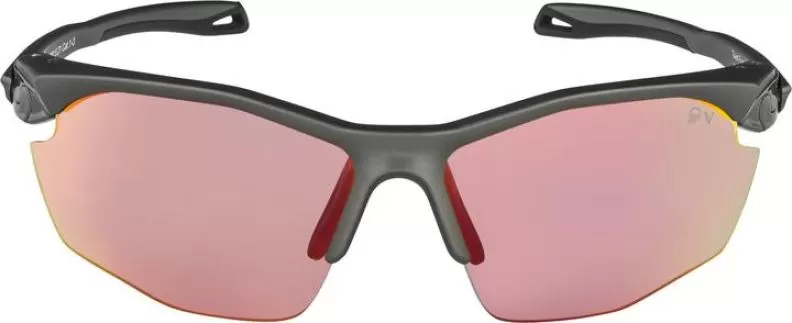 Alpina TWIST FIVE HR QV Eyewear - cool-grey matt, rainbow mirror