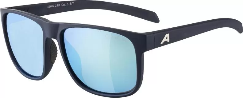 Alpina NACAN III Eyewear - Indigo Matt, Blue Mirror