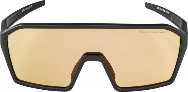 Alpina RAM Q-LITE V Eyewear - black matt, red mirror