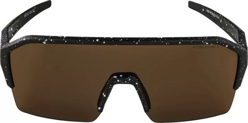 Alpina RAM HR Q-LITE Sonnenbrille - black-blur matt, red mirror