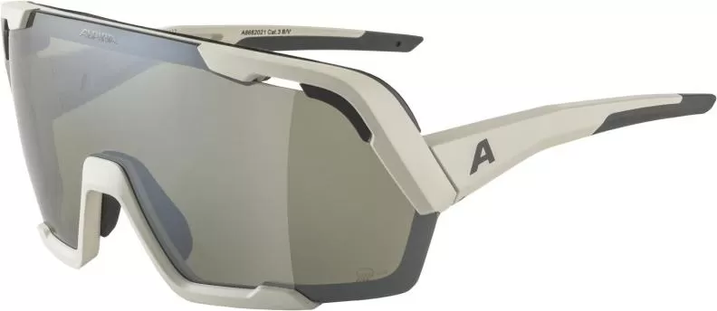 Alpina ROCKET BOLD Q-LITE Sonnenbrille - Cool-Grey Matt, Silver Mirror
