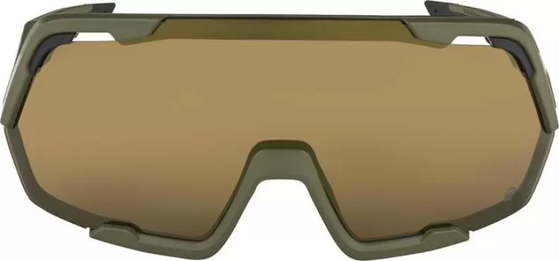 Alpina ROCKET BOLD Q-LITE Eyewear - olive matt, mirror bronce