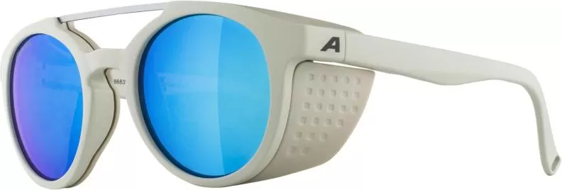 Alpina GLACE Sonnenbrille - Cool Grey Matt, Mirror Blue