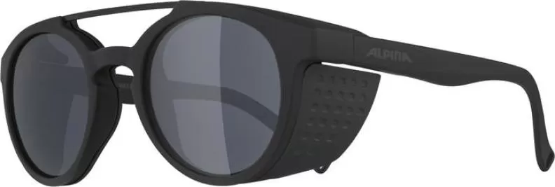 Alpina GLACE Sonnenbrille - all black matt, black mirror