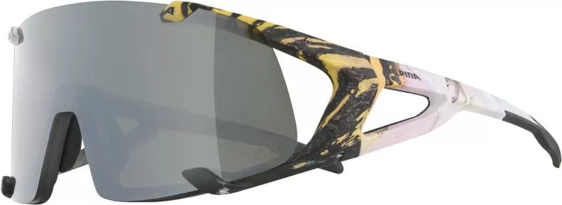 Alpina HAWKEYE Q-LITE Eyewear - Michael Cina Matt, Silver Mirror