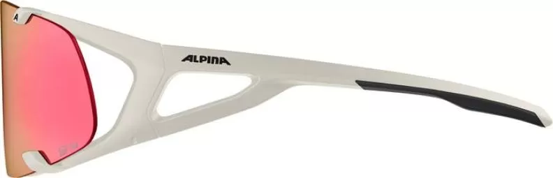 Alpina HAWKEYE S QV Sonnenbrille - cool-grey matt, rainbow mirror