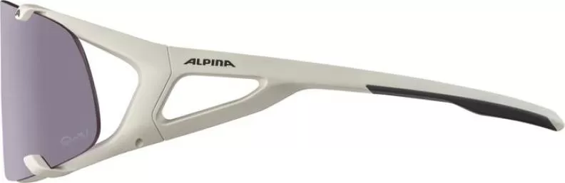 Alpina HAWKEYE S Q-LITE V Eyewear - cool-grey matt, purple