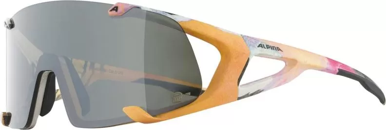 Alpina HAWKEYE S Eyewear - Michael Cina Matt, Silver Mirror