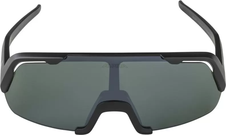 Alpina Rocket Junior Q-Lite Eyewear - Black Matt, Silver Mirror