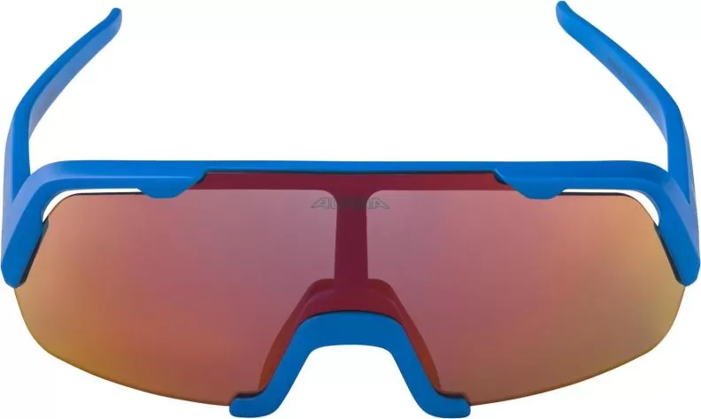 Alpina Rocket Junior Eyewear - Blue Matt, Blue Mirrora