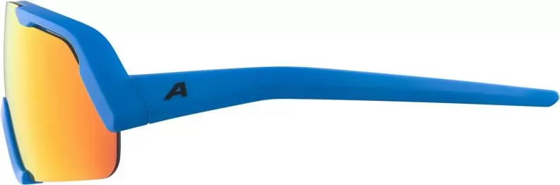 Alpina Rocket Junior Eyewear - Blue Matt, Blue Mirrora
