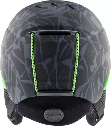 Alpina Pizi Ski Helmet - Black-Green Camo Matt