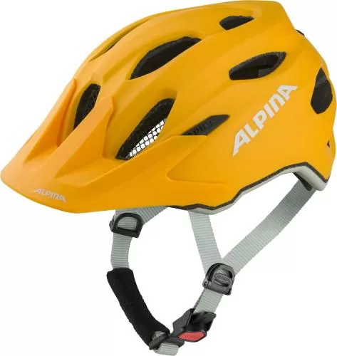 Alpina Carapax Jr. Velohelm - Burned-Yellow Matt