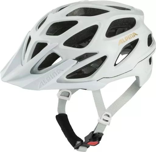 Alpina Mythos 3.0 LE Bike Helmet - White-Prosecco Gloss