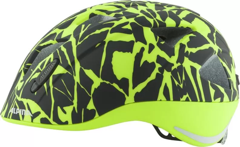 Alpina XIMO LE Velo Helmet - Black-Neon Sparkle Matt
